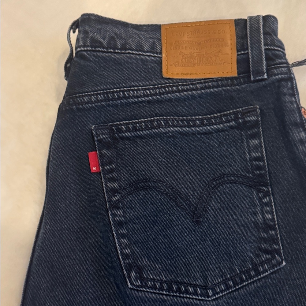 Levi's Indigo Denim Jeans Wedgie 5 button